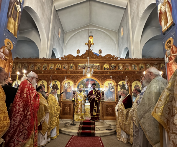 Ἱστορικὴ στιγμὴ γιὰ τὴν Κόνιτσα: Ἡ πρώτη χειροτονία τοῦ Σεβασμιωτάτου κ. Ἀλεξίου ὡς Μητροπολίτου Δρυϊνουπόλεως, Πωγωνιανῆς καὶ Κονίτσης